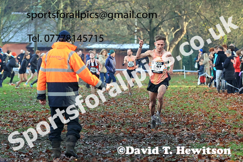 Senior Mens and Under-23s 2025 Liverpool Cross Challenge, Sefton Park, Saturday, November 22th. Photo: David T. Hewitson/Sports for All Pics